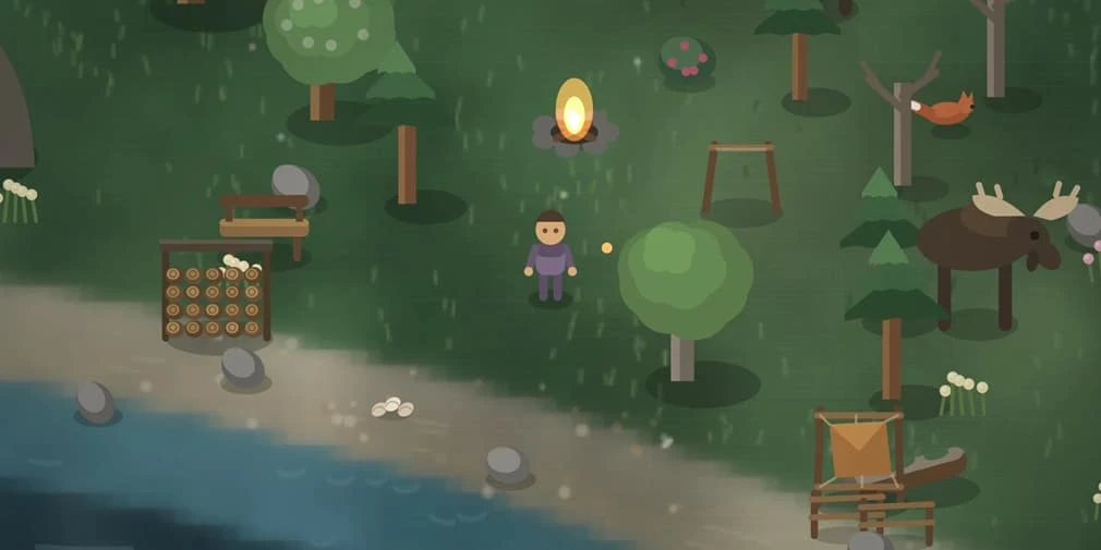 ⛺️ Brunante — минималистичный выживач с историей на Android