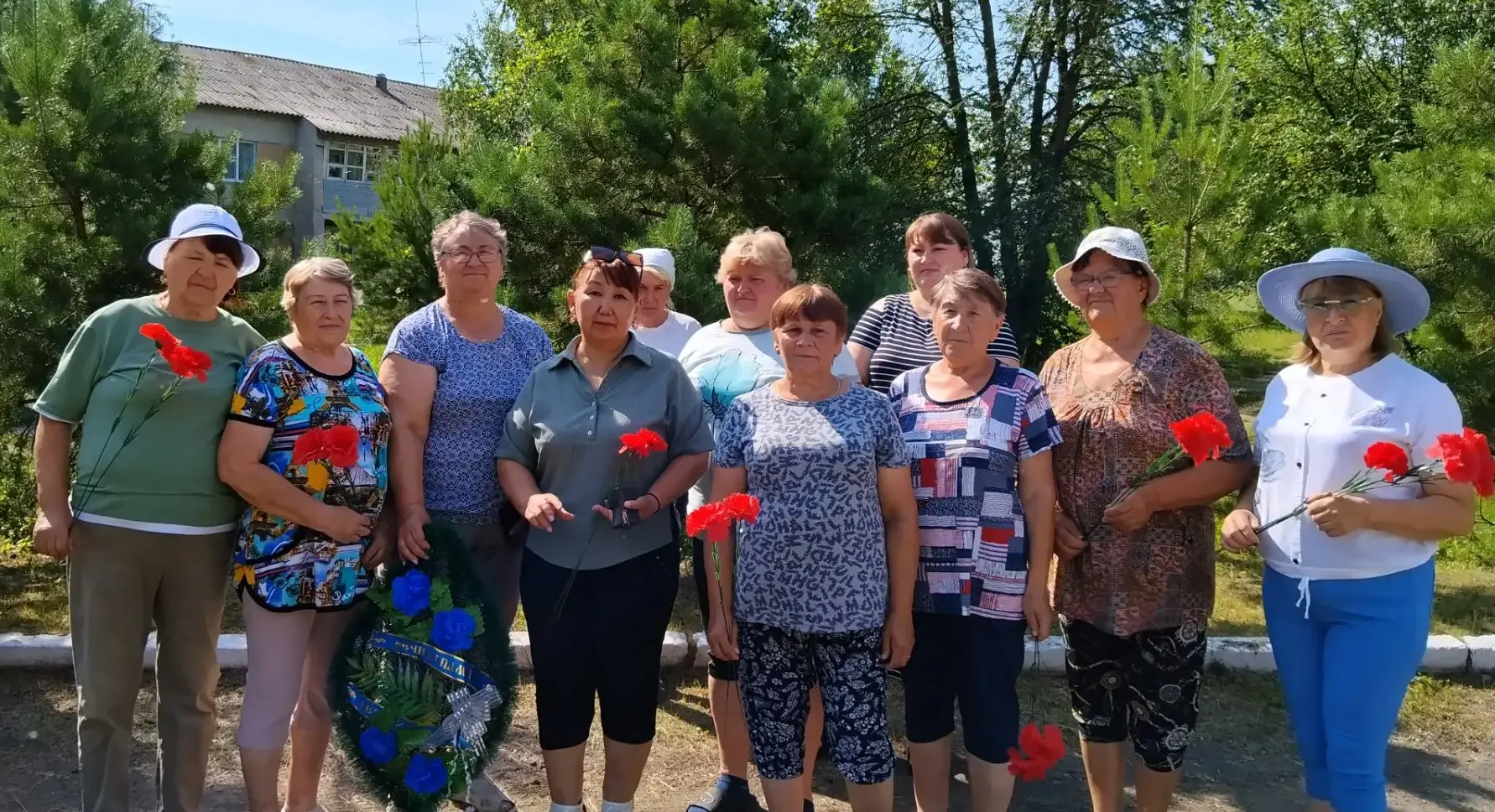 В День памяти и скорби  в Алексеевском сельском округе прошел митинг посвящённый тем, кто встретил р