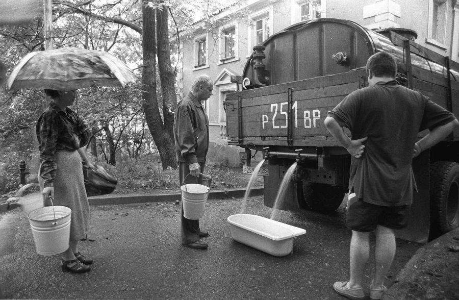 🚰📸 Фото «на злобу дня»: в водохранилище нет воды, Владивосток 28-летней давности. Дне...