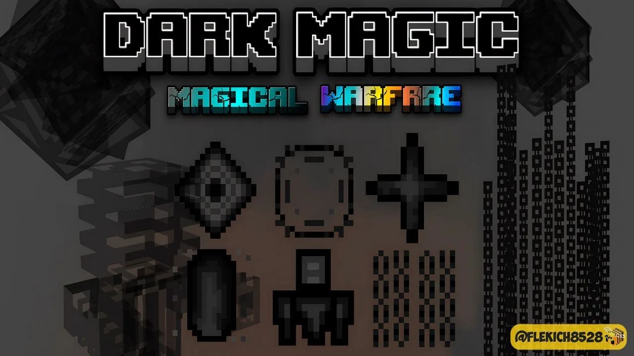 🎮Магическая война: Тёмная магия

Аддон Magical Warfare Dark Magic для Minecraft Bedrock открывает п