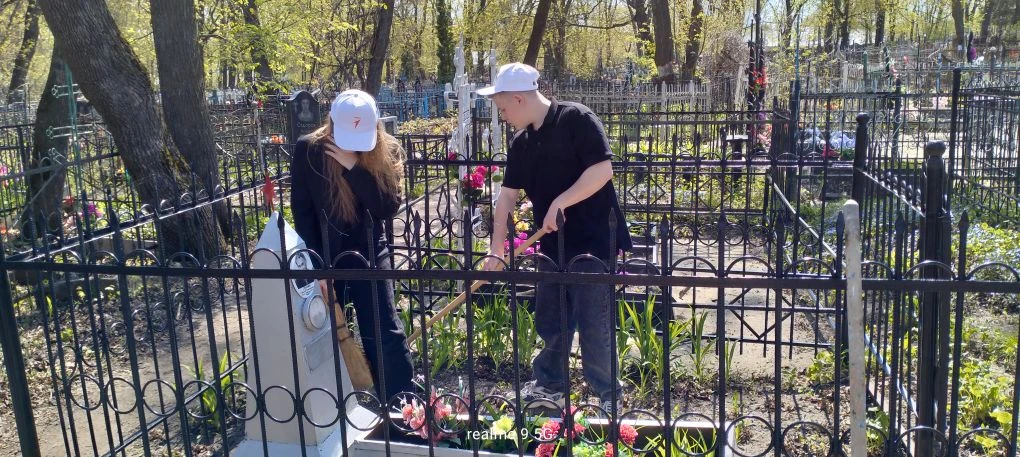 ✨В преддверии великого праздника  🕊Победы активисты 1⃣«Движения Первых» МБОУ «Гимназия» г. Моршанска