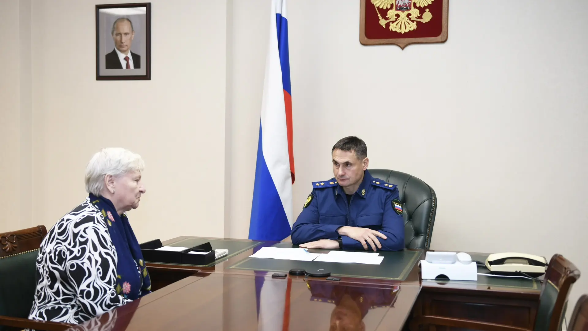 Прокурор г. Санкт-Петербурга Андрей Гуришев провел личный прием граждан в приемной През...