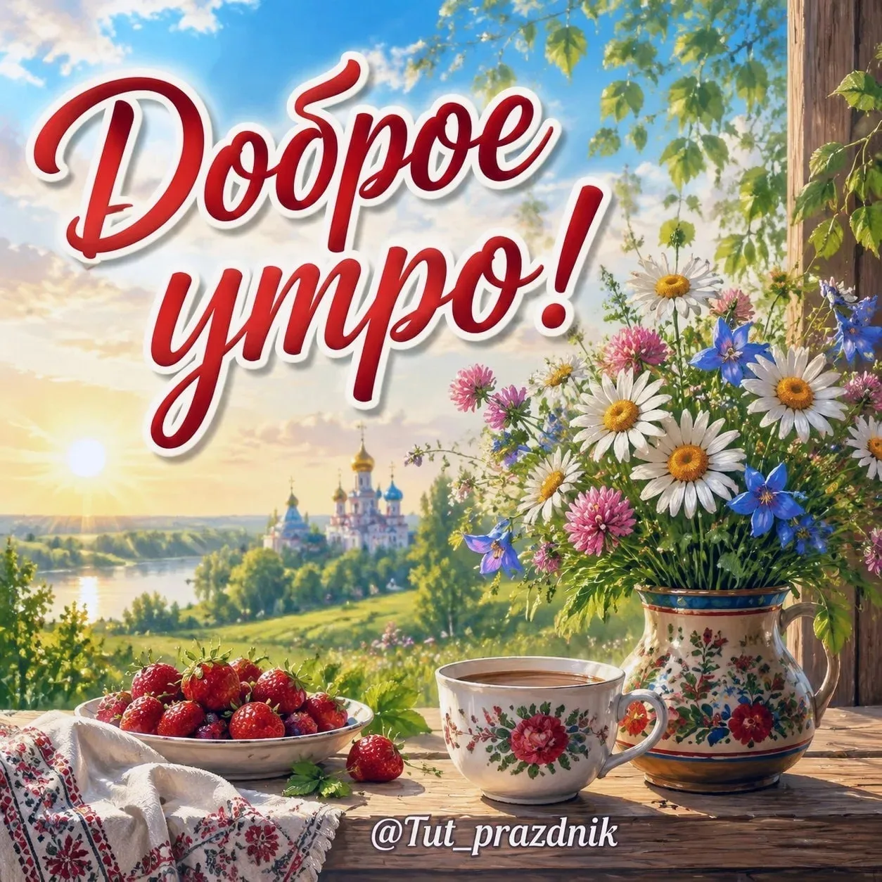 ☀️🌼 Доброе утро! 🌼☀️
Пусть этот день подарит вам заряд бодрости, хорошее настроение и уверенность 