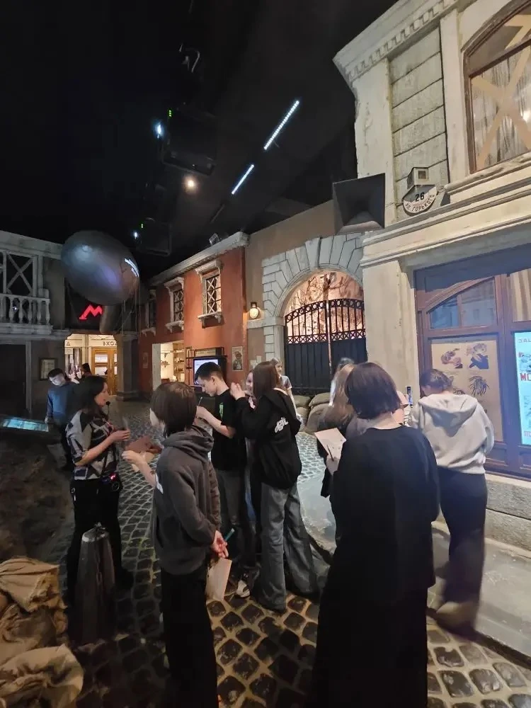 ⭐️Путешествие в прошлое совершил 6 «Б» класс, ребята приняли участие в квесте в Музее Победы ⭐️  ⬇️Н