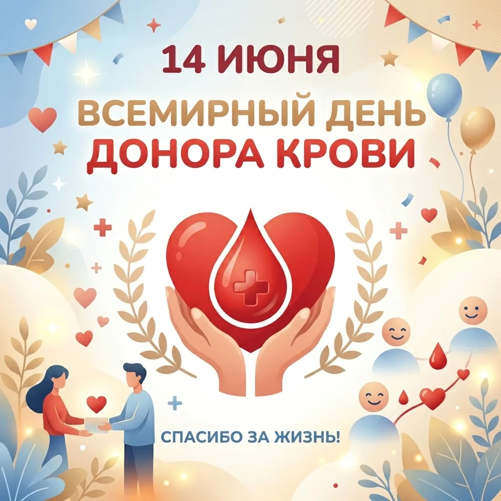 Сегодня Всемирный день донора крови!

Мы благодарим сотрудников АО ,,Сыктывкарский Водоканал" и всех