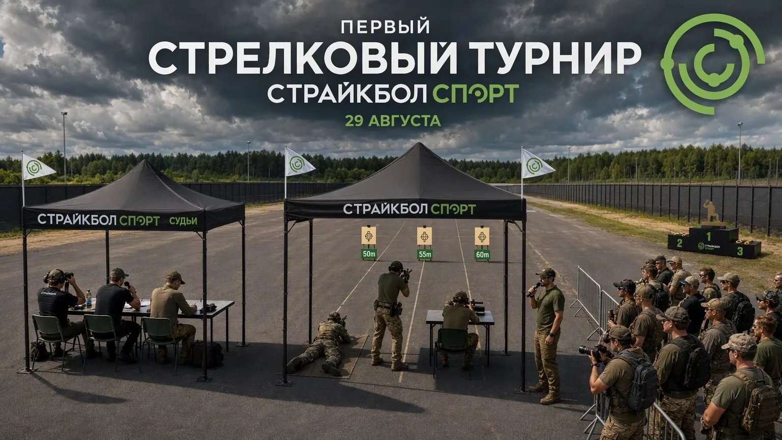 Открыта регистрация на Первый стрелковый турнир «Страйкбол Спорт»!