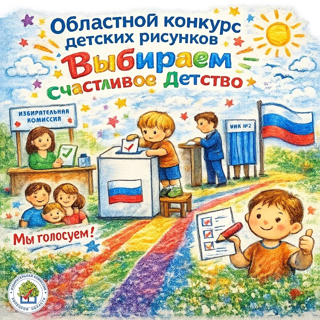 🎨Кисти, краски, карандаши и планшеты: областной избирком запускает конкурс рисунков!