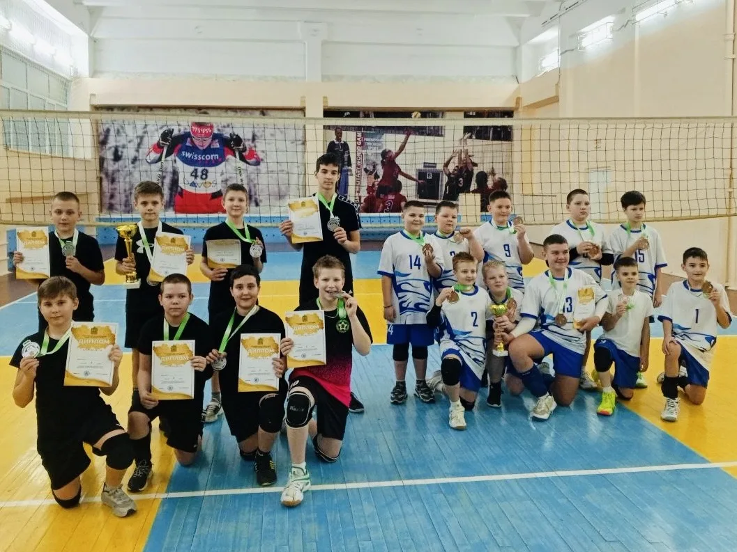 Первенство области среди мальчиков по волейболу 2013-2014 г.р. прошло 29 ноября💥