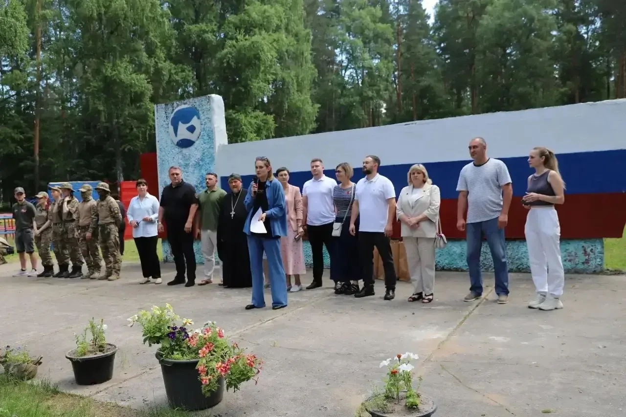 🎉 Спортивно-патриотическое мероприятие в лагере "Вислый бор"! 🎉