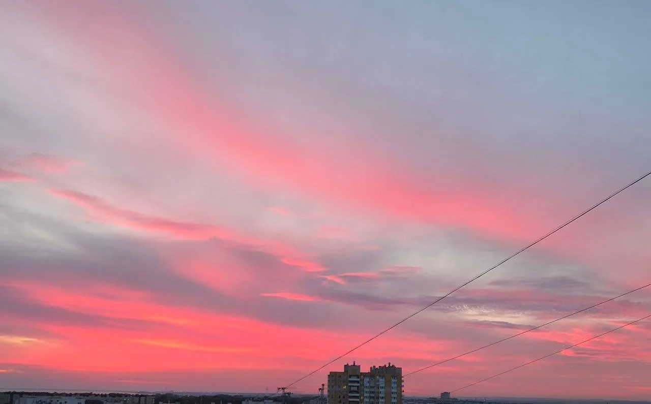 Нежный закат 😍