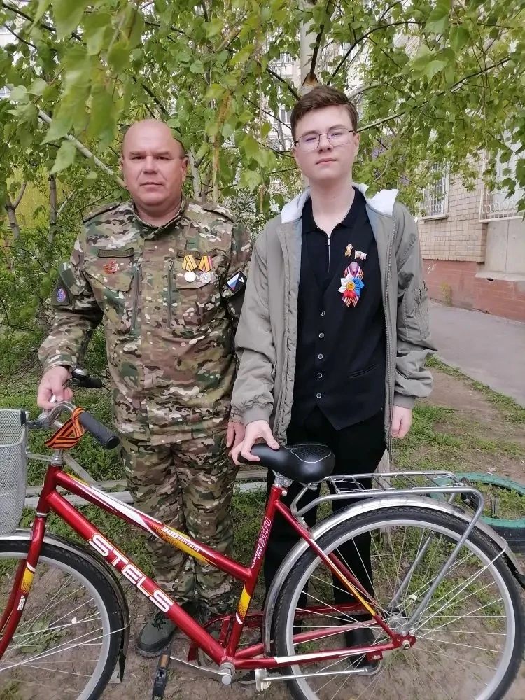 Обучающийся 7 «И» класса Шпак-Грам Максим совершил благородный поступок- передал свой велосипед в зо
