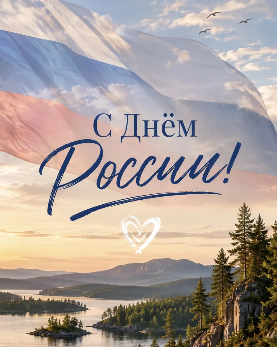 Команда «Курс на Север» поздравляет вас с Днём России! 🇷🇺

Желаем вам больше ярких путешествий, но