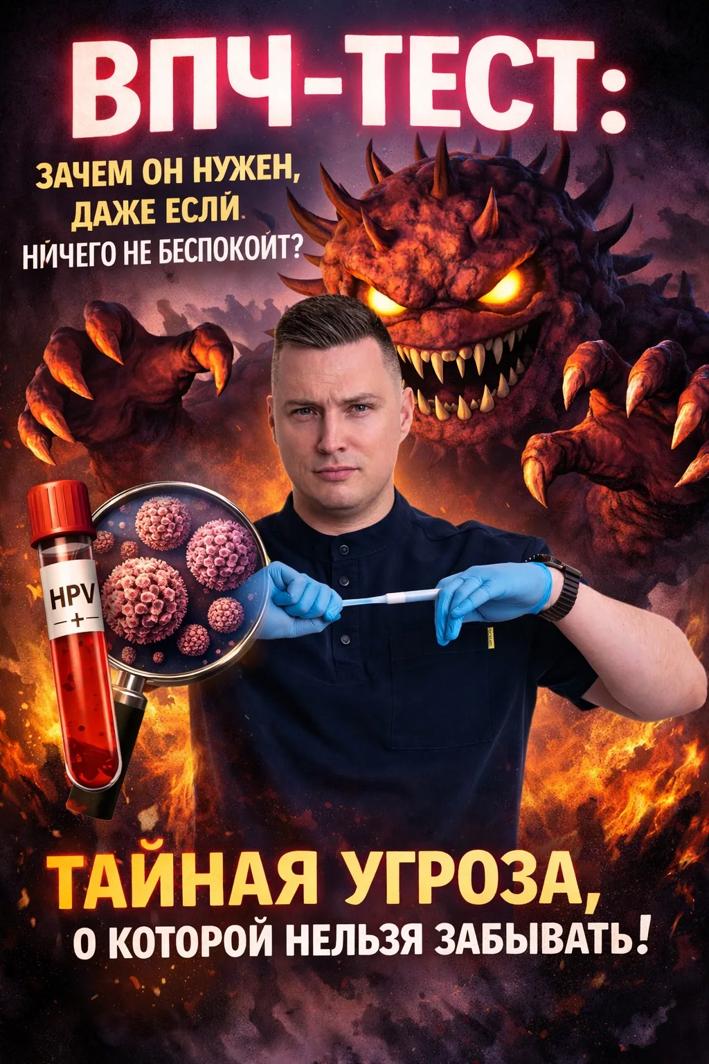 ВПЧ-тест: зачем он нужен, даже если ничего не беспокоит?