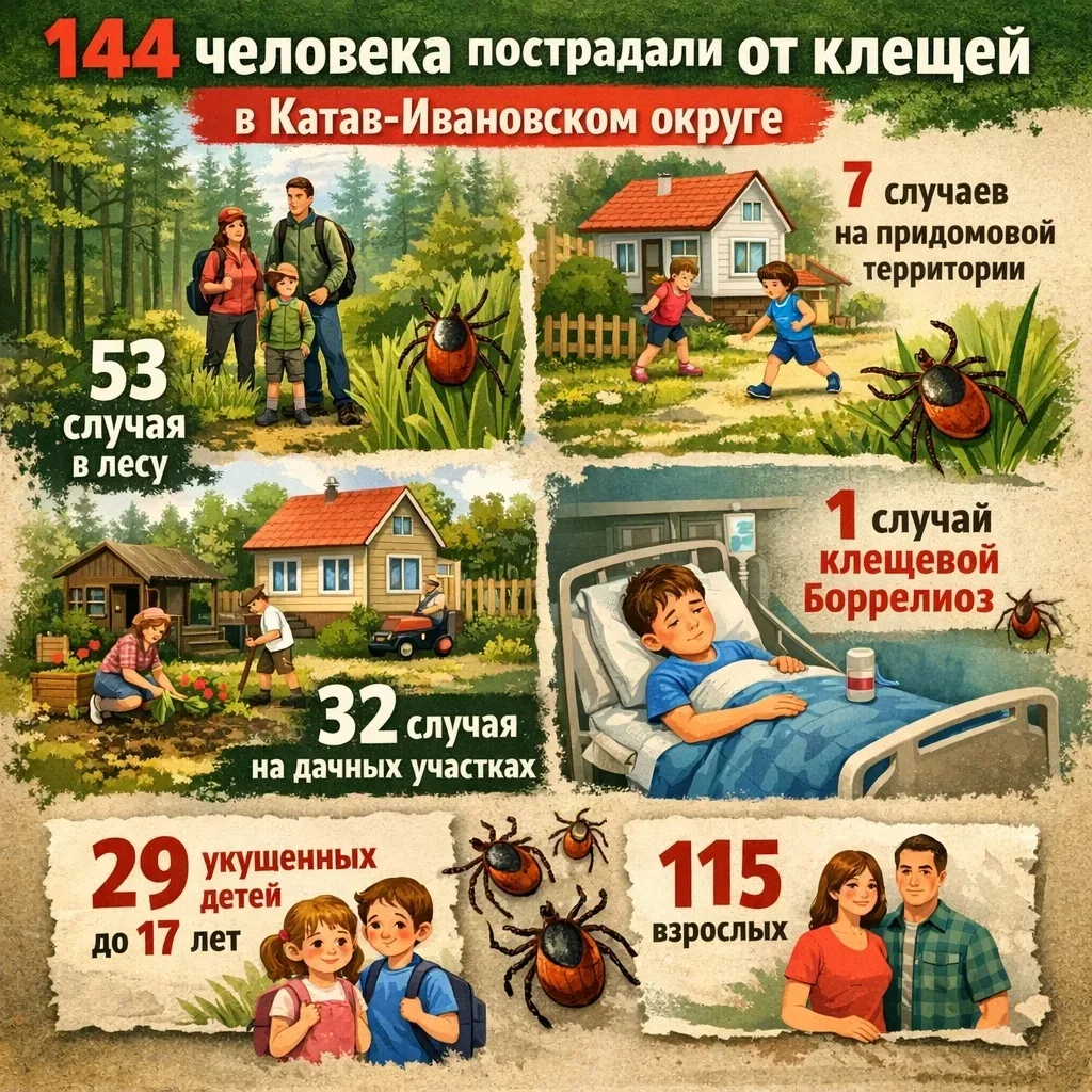 Осторожно❗️Клещ❗️