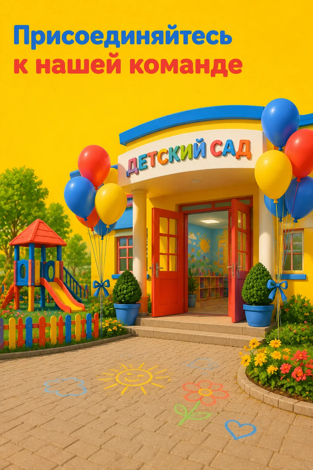 🌈 В наш детский сад требуются сотрудники! 🌈

Мы ищем активных, творческих и ответственных людей, к