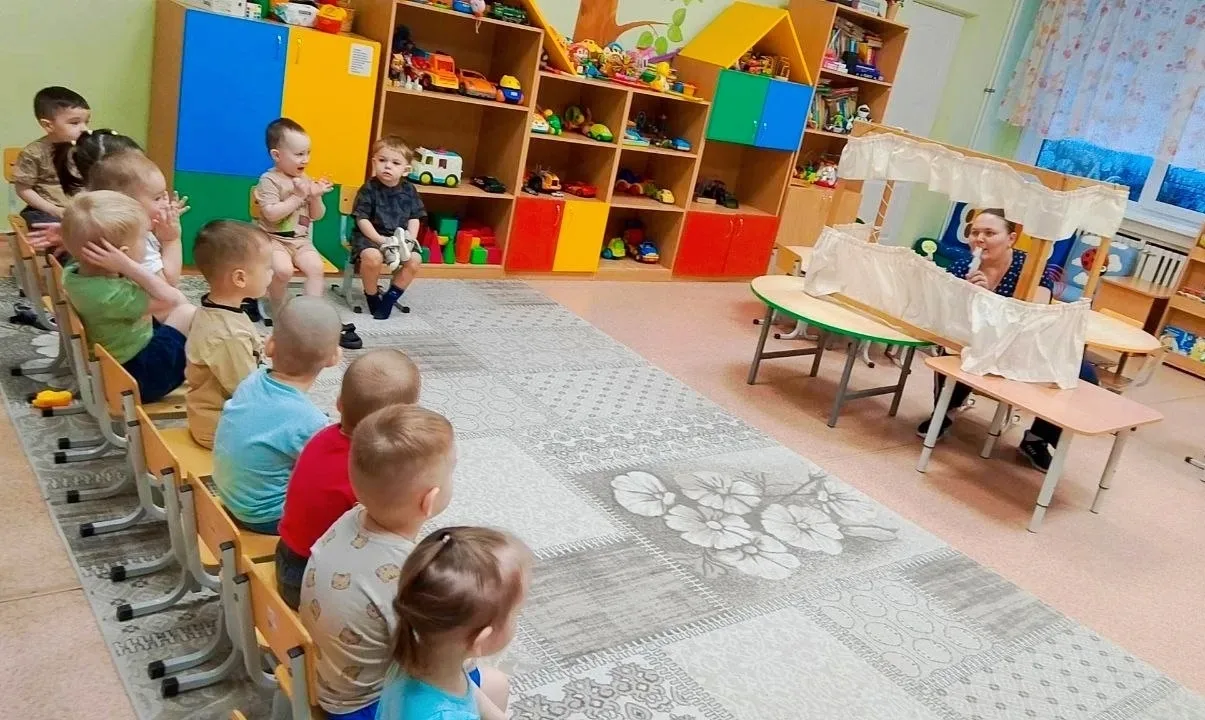 Ясельная группа №7.

Сказка, друзья и первые цифры! 👶🌟

В группе царила 
атмосфера настоящей сказк
