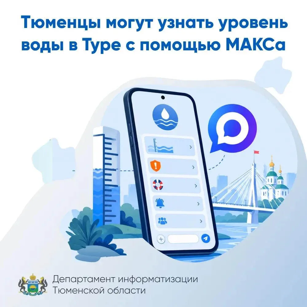 Жители Тюмени и Тюменского округа могут узнать уровень воды в Туре с помощью МАКСа

Вы можете зайти 