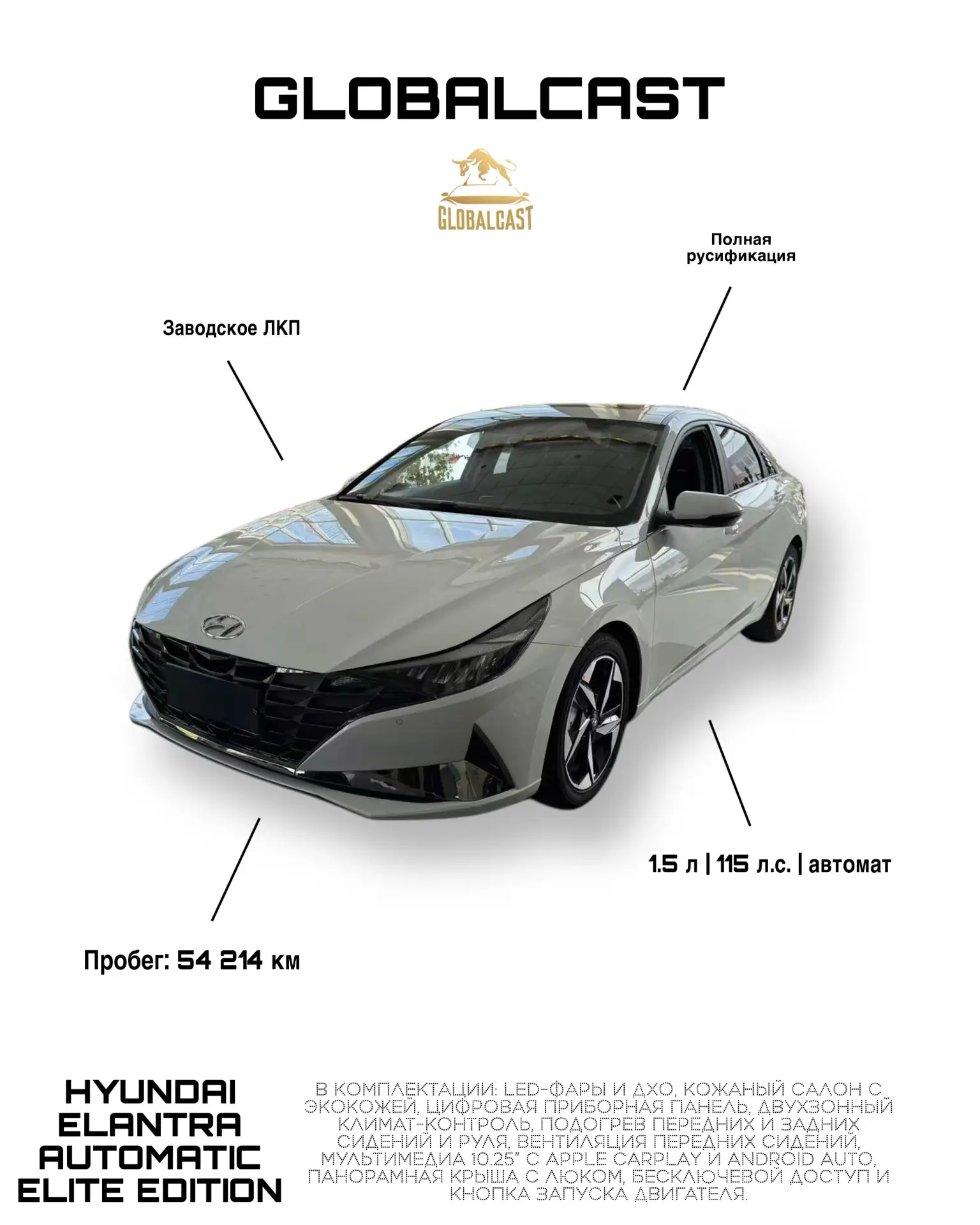 HYUNDAI ELANTRA AUTOMATIC ELITE EDITION