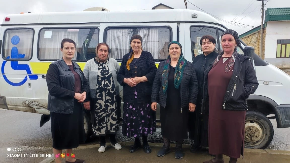 🚐 Мобильная бригада Сулейман-Стальского района доставила пожилых жителей села Уллу-Гат...