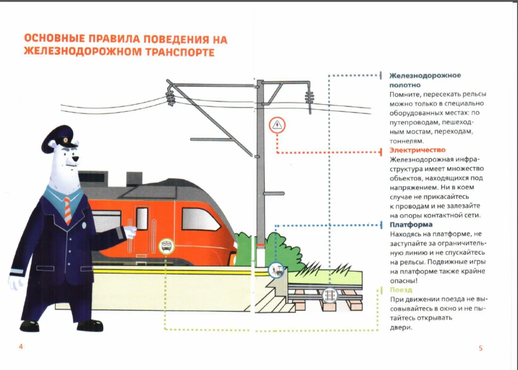 Железная дорога — зона повышенной опасности. Соблюдение простых правил поможет избежать...