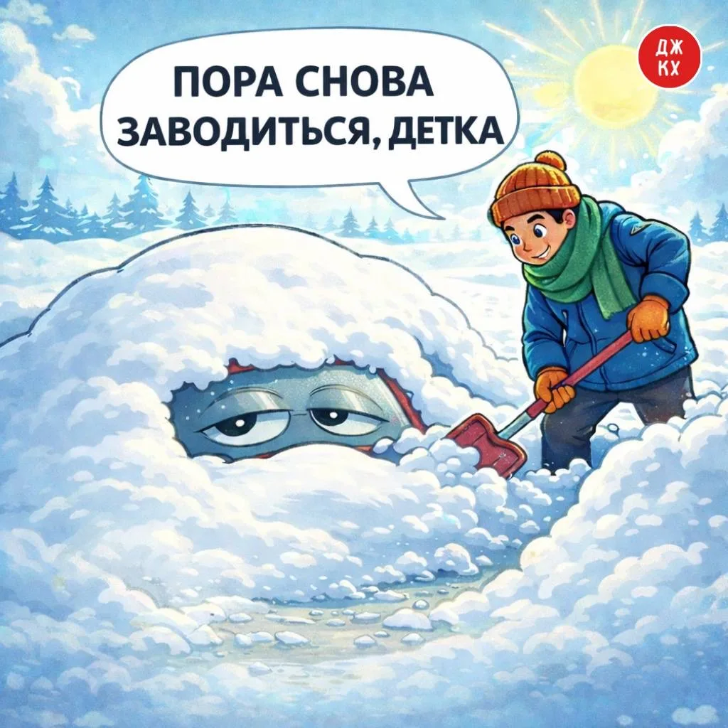 Как разбудить машину после снежной зимы 🚘