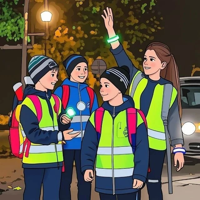 📣 Безопасность на дороге — в наших руках!

💬 В темное время суток и при плохой видимости особенно 