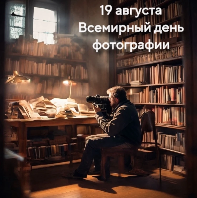 Ежегодно 19 августа отмечается Всемирный день фотографии 📸