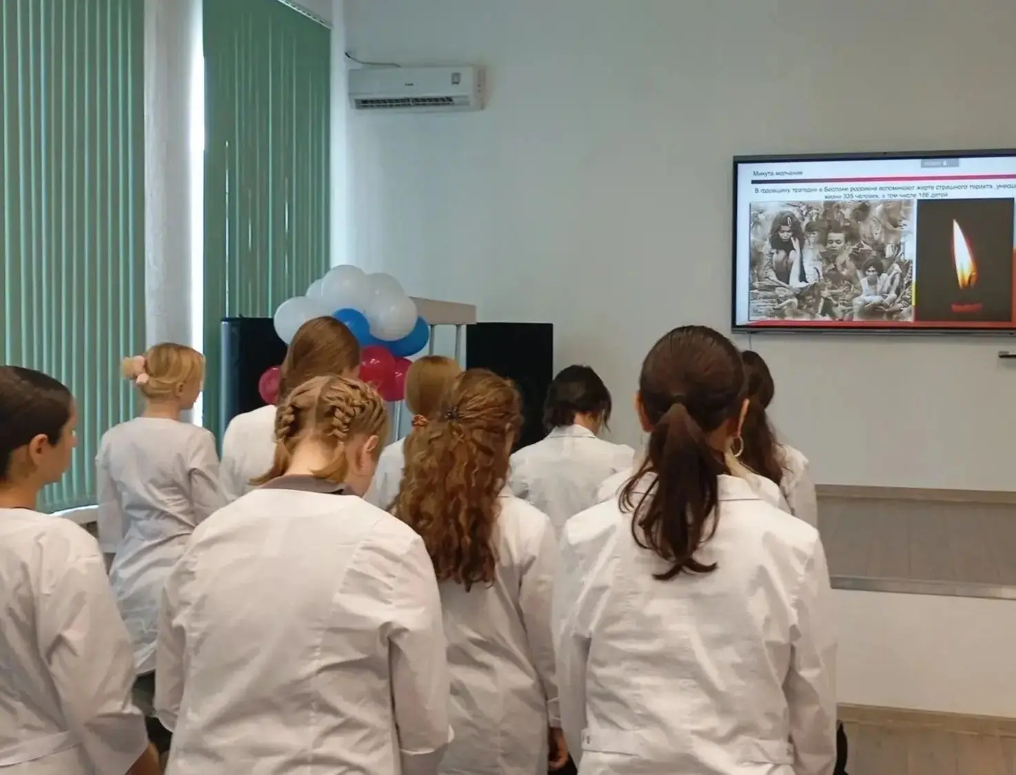 Классные часы в колледже  были посвящены Дню солидарности в борьбе с терроризмом.