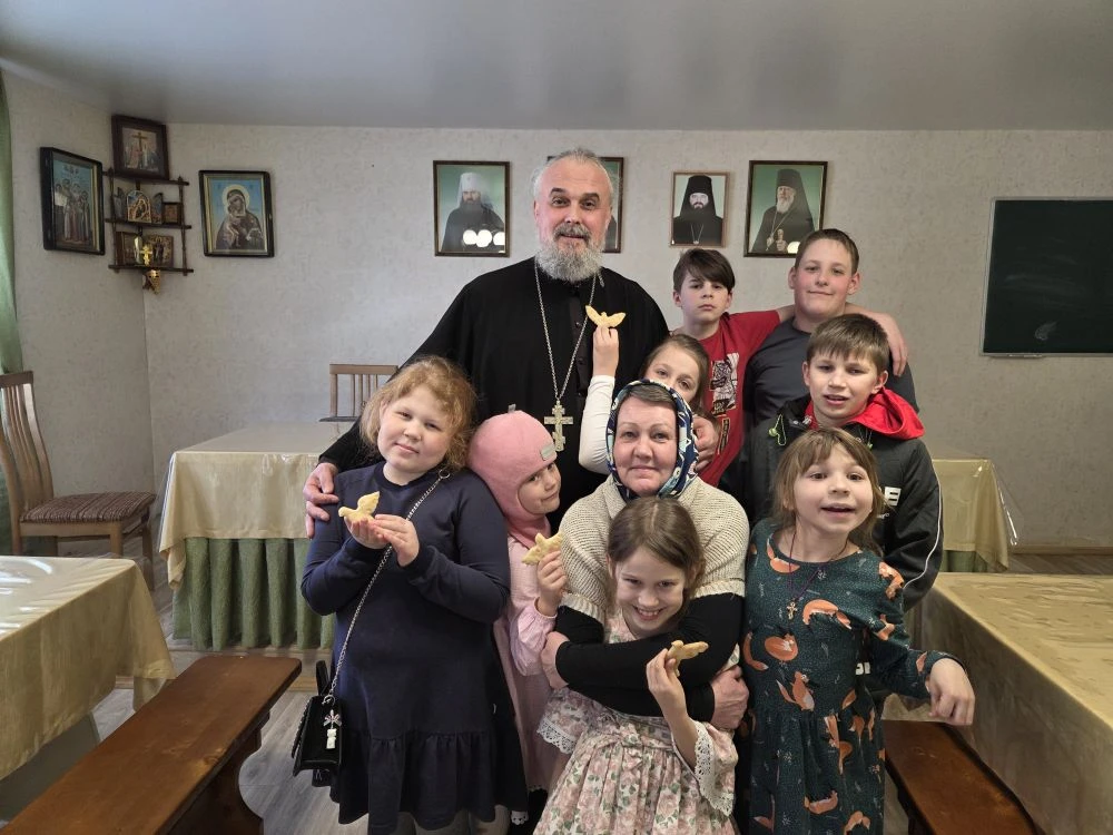 В воскресенье, 22 марта, в Праздник Сорока Севастийских мучеников, к нам в Быдреевский Крестовоздвиж