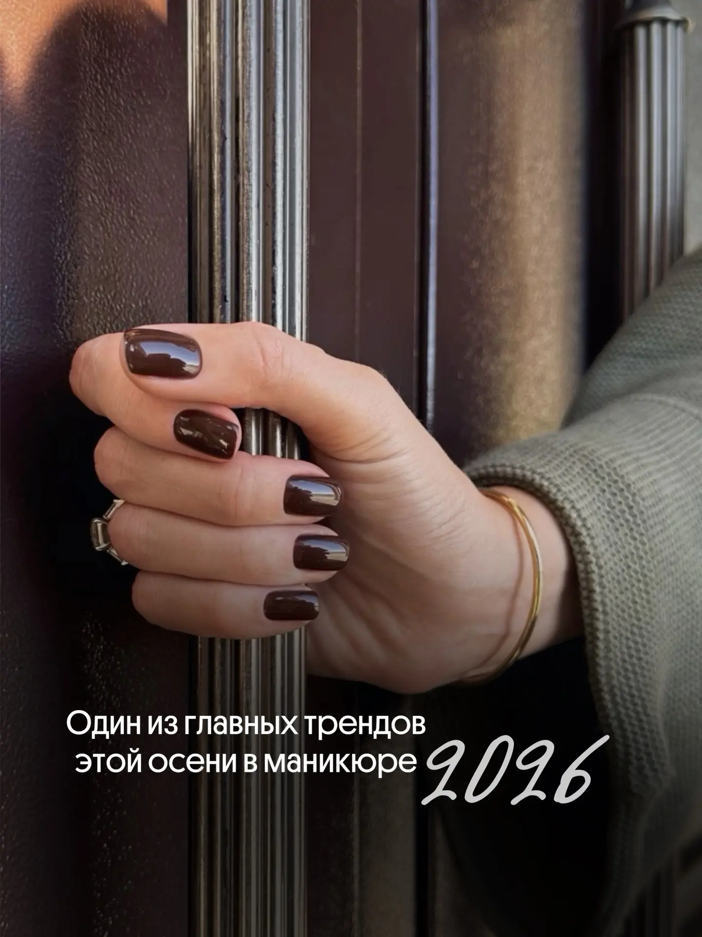 Осень 2026 будет в оттенках шоколада. 🤎