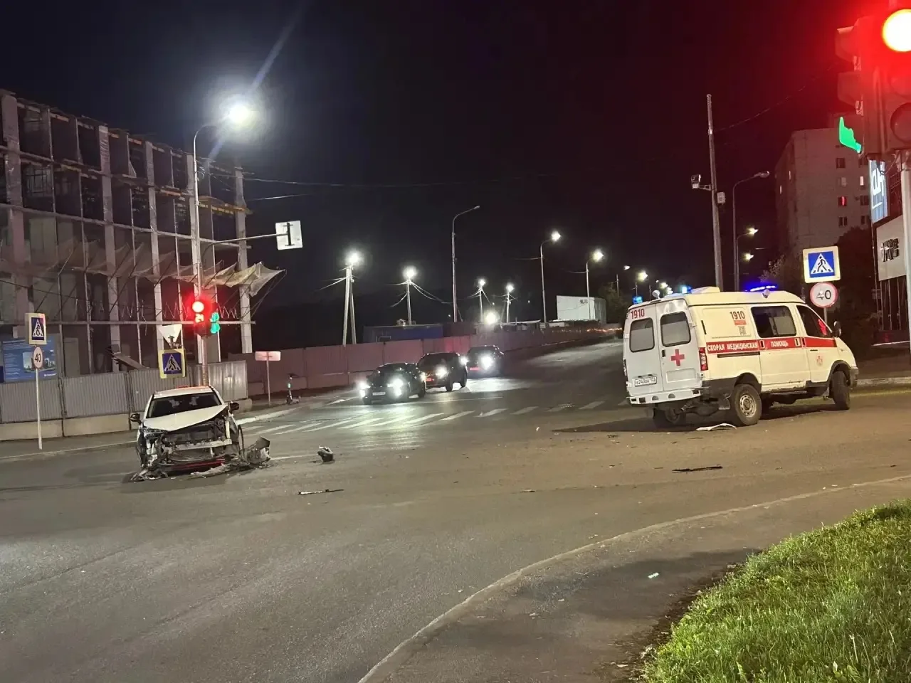 ДТП с машиной скорой помощи