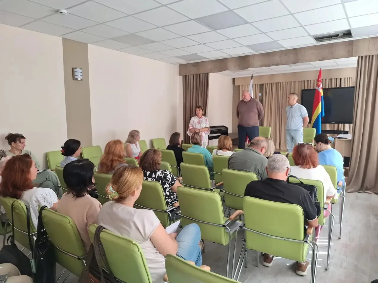 Сегодня состоялась встреча депутатов Гурьевского окружного Совета депутатов — Мазуркеви...