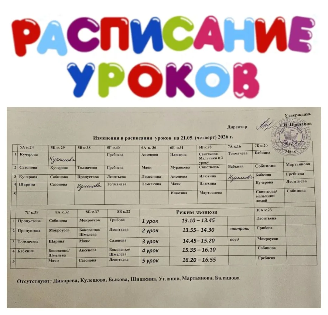 ☀️21.05.2026г.☀️