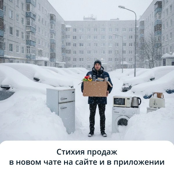 Открыли чат продаж Барахолка России!