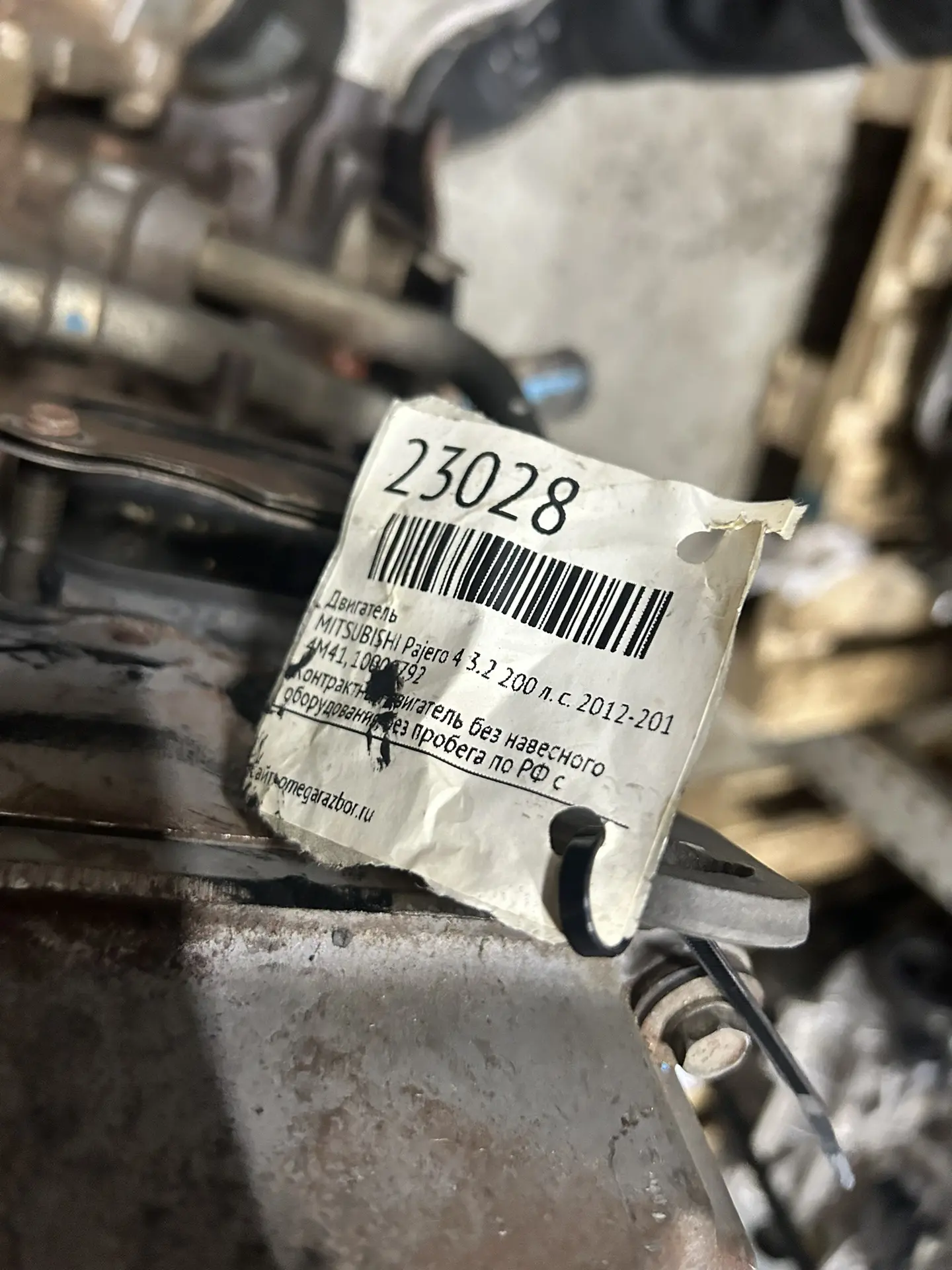 Двигатель Mitsubishi Pajero 4 4M41 2010-2017 #23028