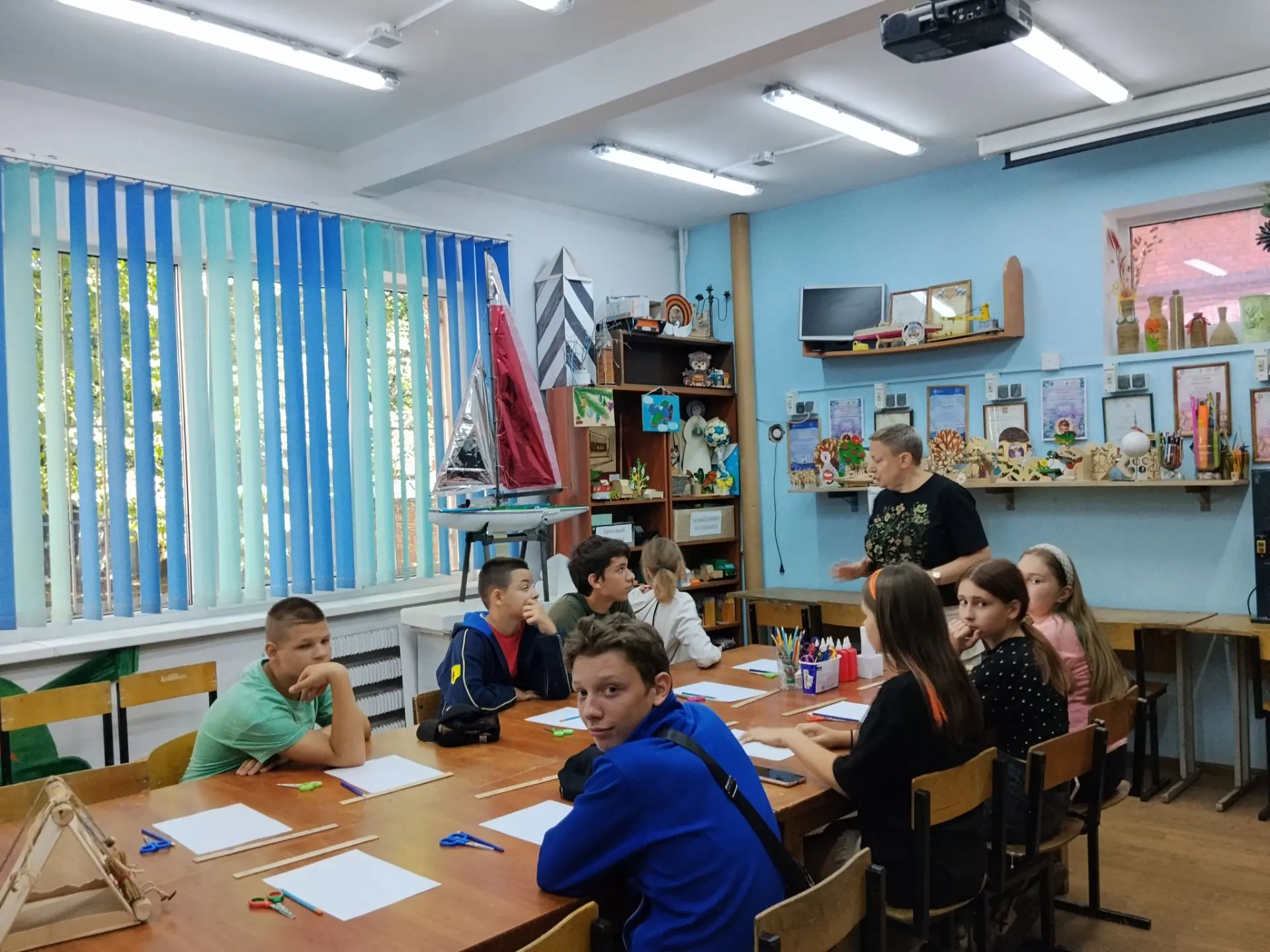 🎉 Воспитанники ЛОЛ «Наследие» сегодня побывали в гостях в Центре развития творчества! 🎉