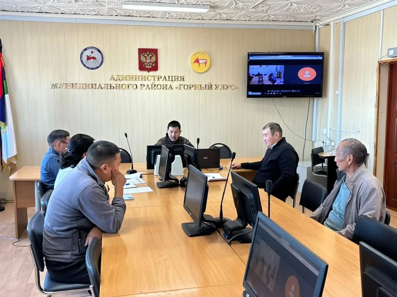 Сегодня 10 сентября 2026 года в актовом зале администрации МР «Горный улус» с. Бердигес...