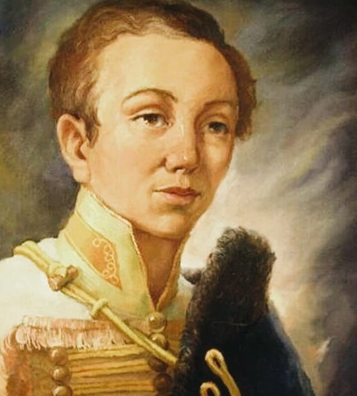 ХРУПКАЯ ДЕВУШКА НА ФРОНТЕ ОТЕЧЕСТВЕННОЙ ВОЙНЫ 1812 ГОДА