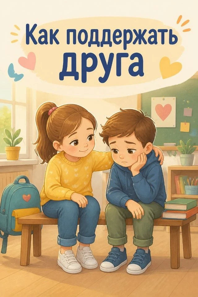 Как поддержать друга, когда ему тяжело: 5 простых правил