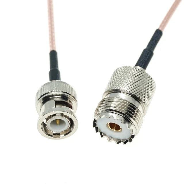 Переходник BNC Q9 на UHF PL259