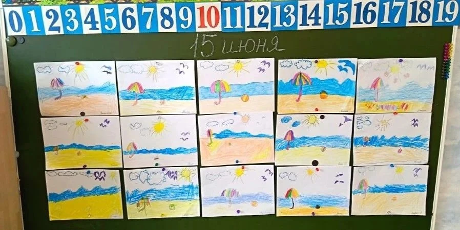 Творческая мастерская: рисуем здоровье!🎨☀️🏖  
Сегодня в группе выпускников прошло творческое занят