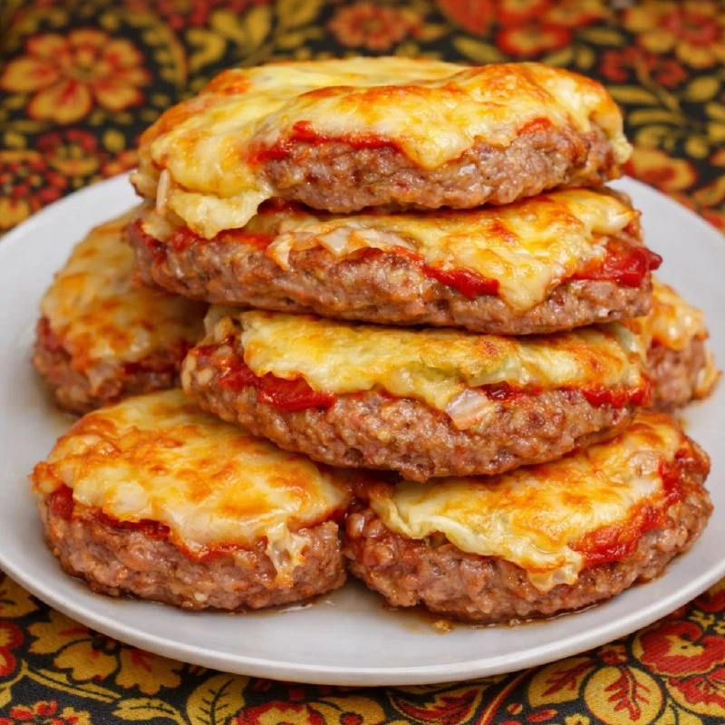 КОТЛЕТЫ В ДУХОВКЕ — НОВЫЙ УРОВЕНЬ ДОМАШНЕЙ ВКУСНЯТИНЫ! СОЧНЫЙ ФАРШ, ЯРКАЯ НАЧИНКА И РАСПЛАВЛЕННЫЙ СЫ