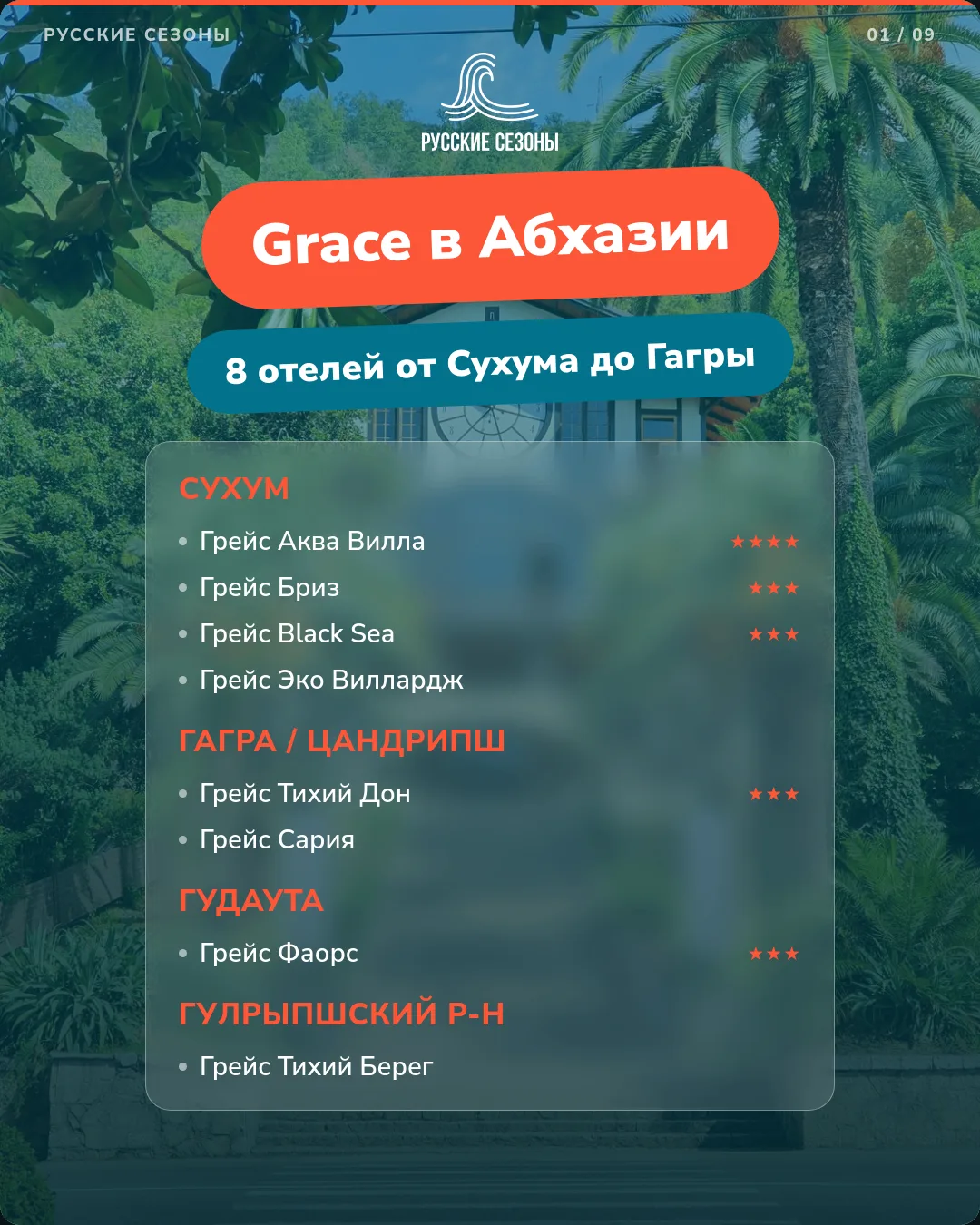 Один из частых вопросов перед поездкой в Абхазию: «а какой отель выбрать, чтобы не прог...