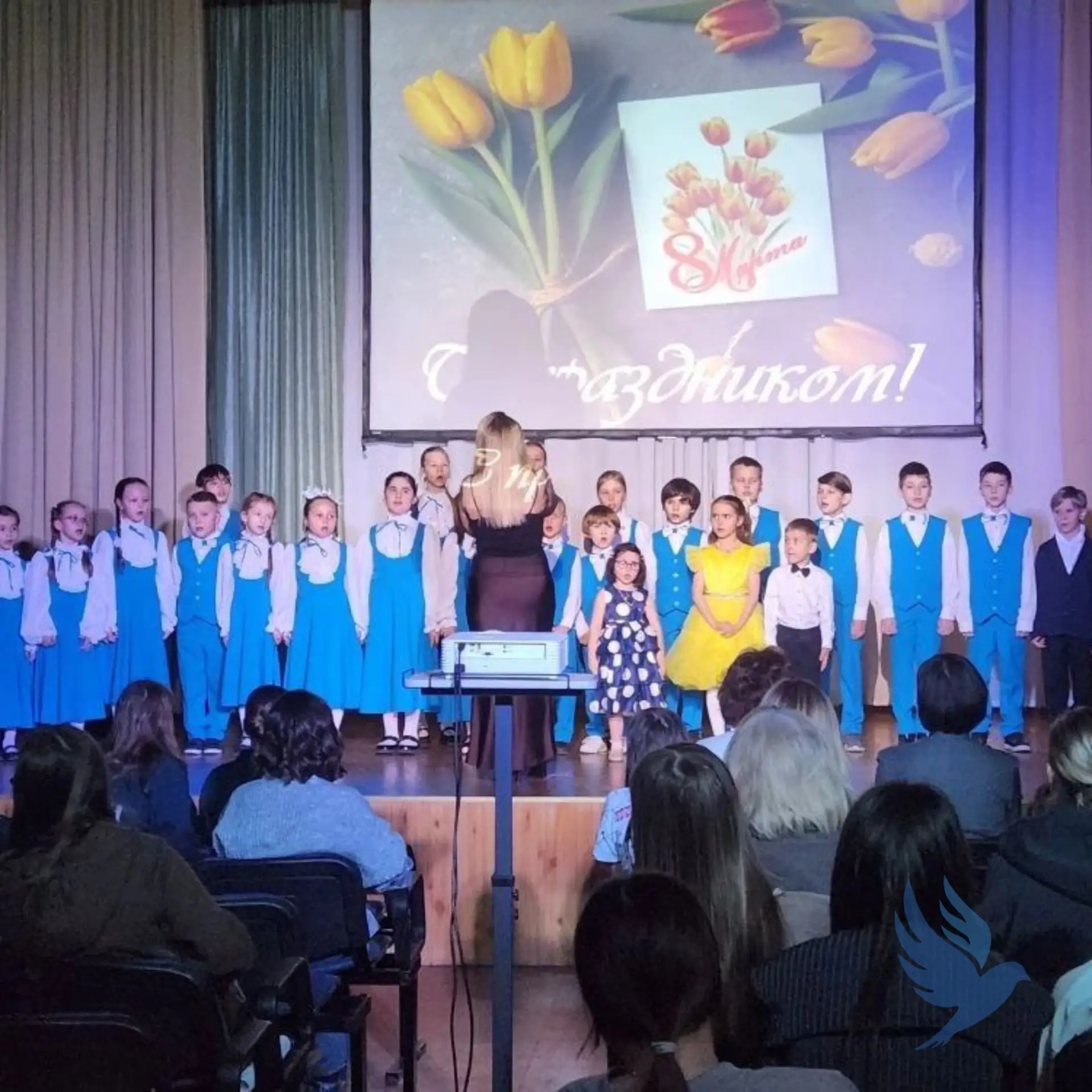 🌷 Праздничный концерт к 8 Марта в нашей школе  В преддверии самого нежного весеннего праздника в наш