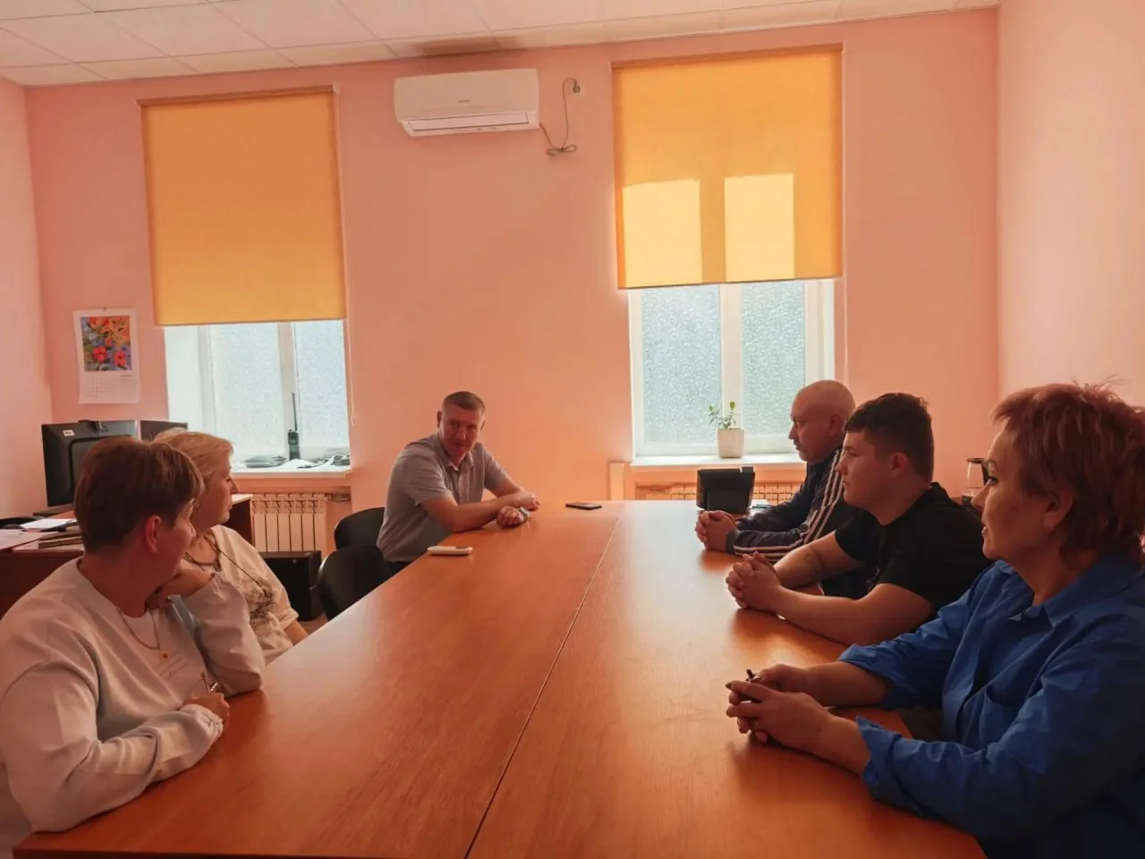 Сергей Лебедев ответил на вопросы сотрудников Управления по делам гражданской обороны, ...