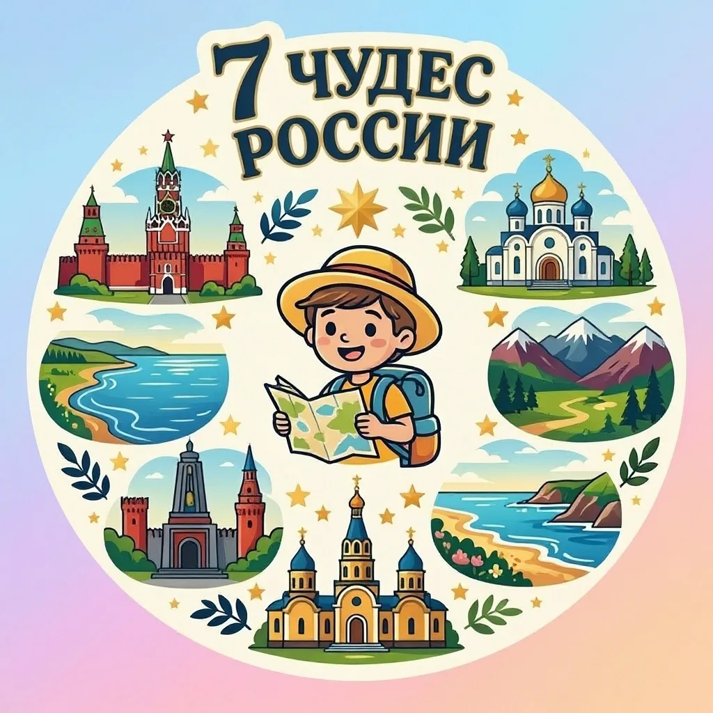 «7 чудес России» - литературное путешествие по историческим местам  России.

📌 Приглашаем в незабыв