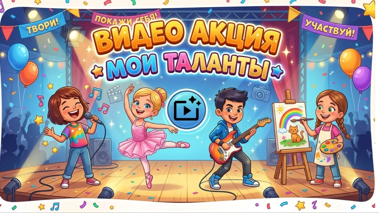 Хвастаемся талантами наших детей! 😍
Есть видео, как ваш ребёнок поёт, танцует, играет на музыкальны
