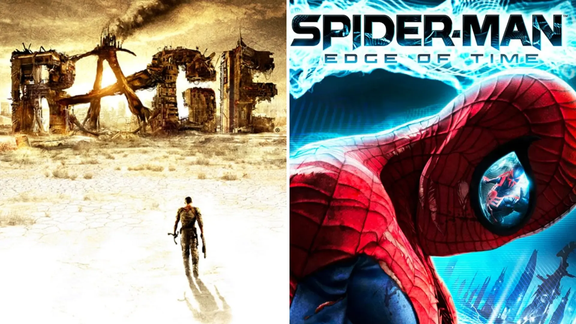 Сегодня исполняется пятнадцать лет со дня релиза RAGE и Spider-Man: Edge of Time.
