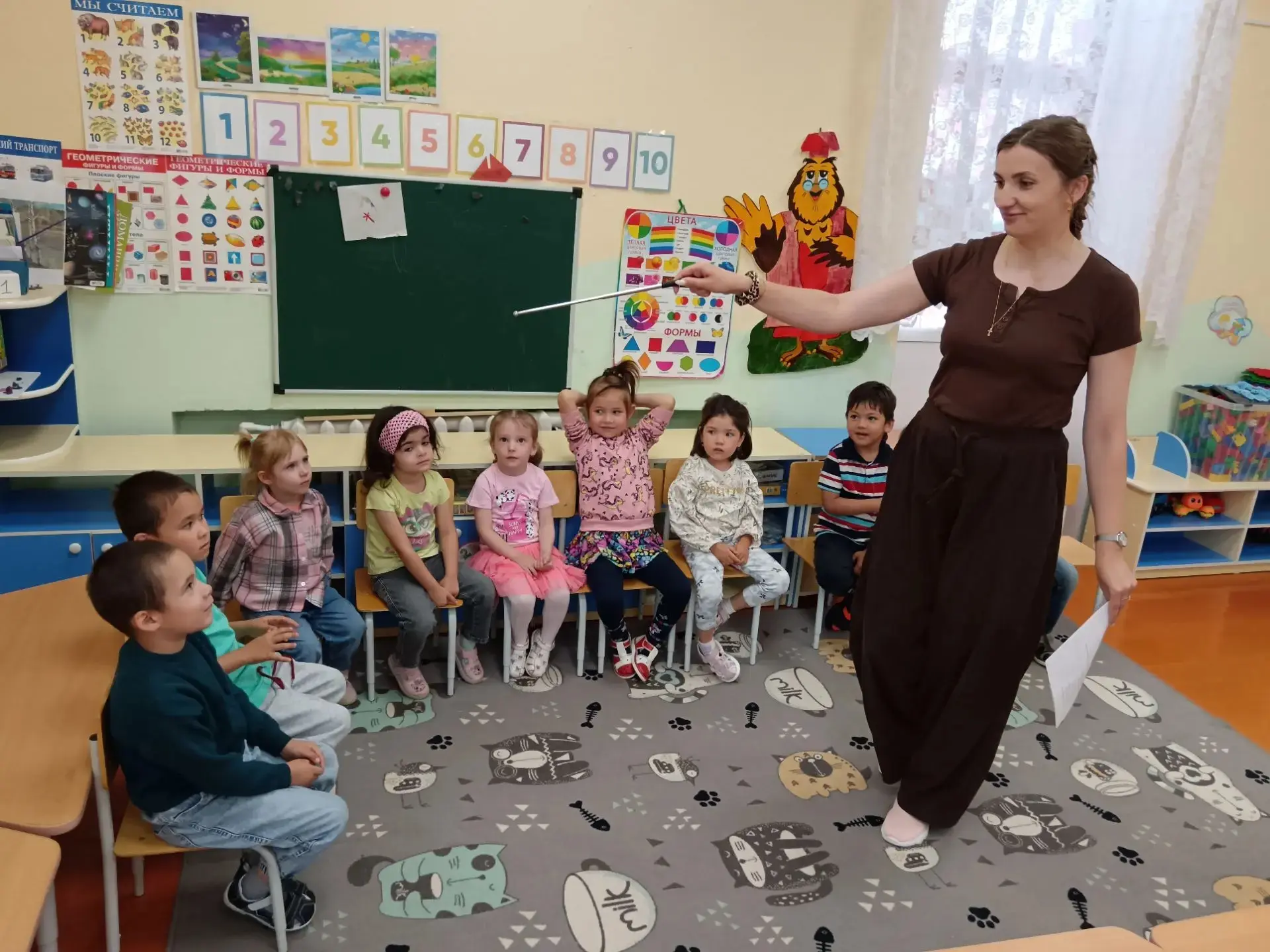 В МДОУ «Детский сад "Тополек"» прошла увлекательная литературная викторина, посвященная дню рождения