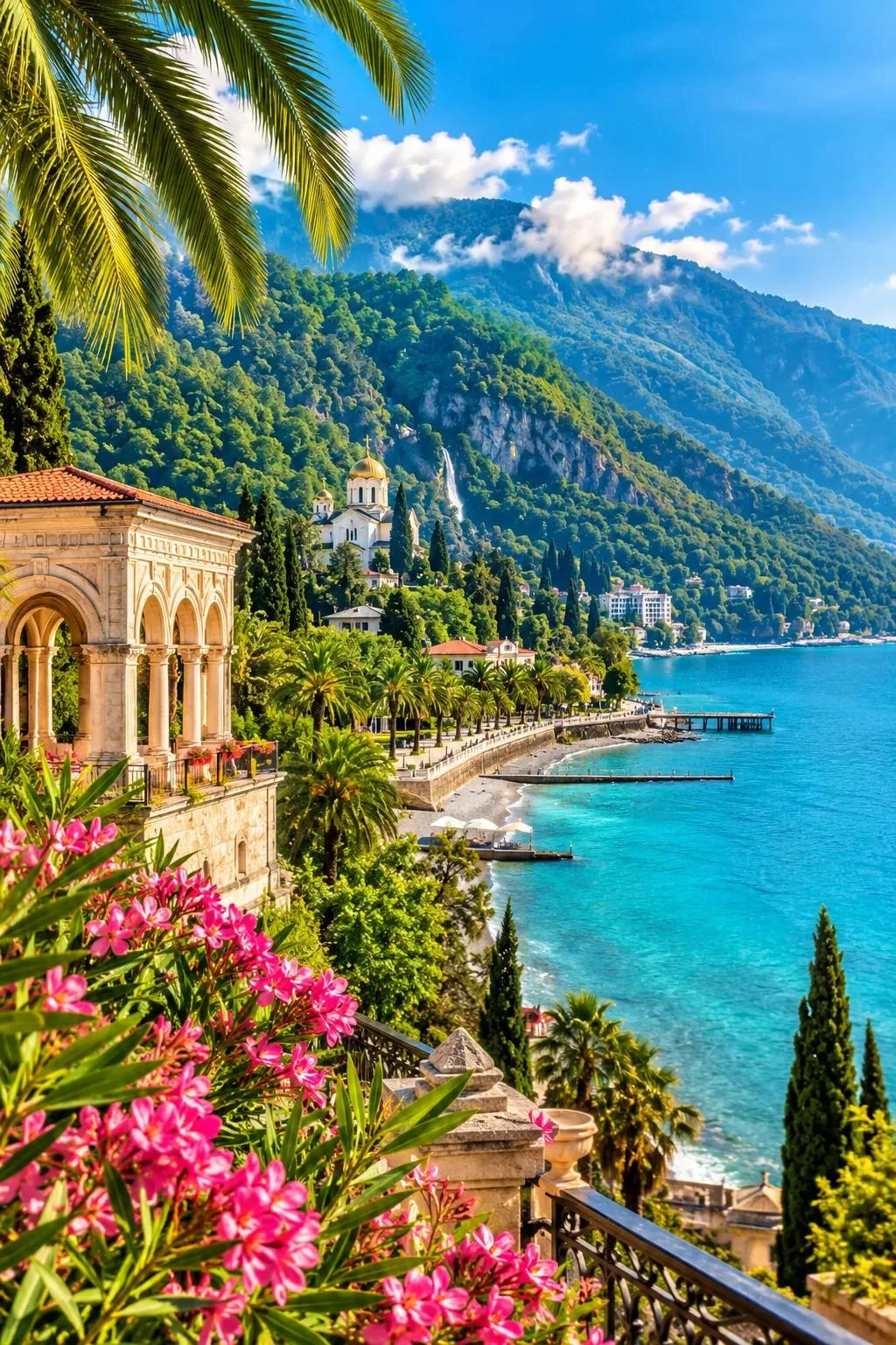 🌴 Абхазия — море, горы и душа нараспашку! 🌊🏔️